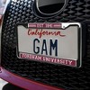 Fordham University School Logo Full Size Standard License Plate Metal Frame - 3 of 4