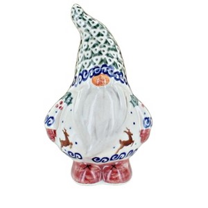 Blue Rose Polish Pottery 590 Vena Gnome - 1 of 2