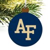 U.S. Air Force Academy Primary Logo Wood Christmas Tree Holiday Ornament - 4 of 4