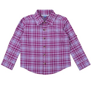 RuggedButts Boys Long Sleeve Button Down Shirt - 1 of 4