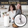 Paper Towel Holder Easy One-Handed Operation - Model Has Suction Cups and Holds All Paper Towel Rolls - 3 of 4