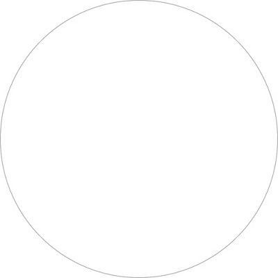 Tape Logic Removable Labels 2" Circle White 500 /Roll DL1390WH