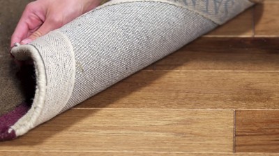 Soho Round Brown and Ivory Wool Viscose Tufted Rug