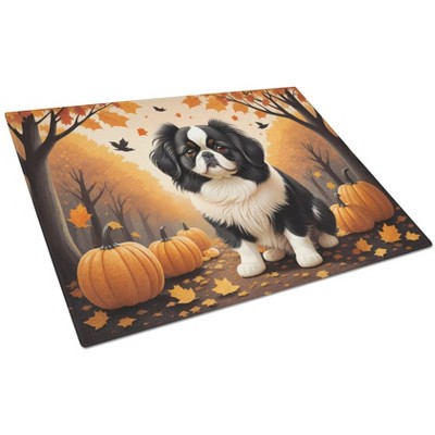 NEW Japanese Chin Fall Glass Cutting Board Decorative Tempered Glass Kitchen Cutting and Serving Board Large Size Chopping Board