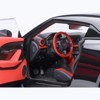 Nissan GT-R50 By ItalDesign Black and Matt Black 1/18 Model Car by Autoart - 4 of 4