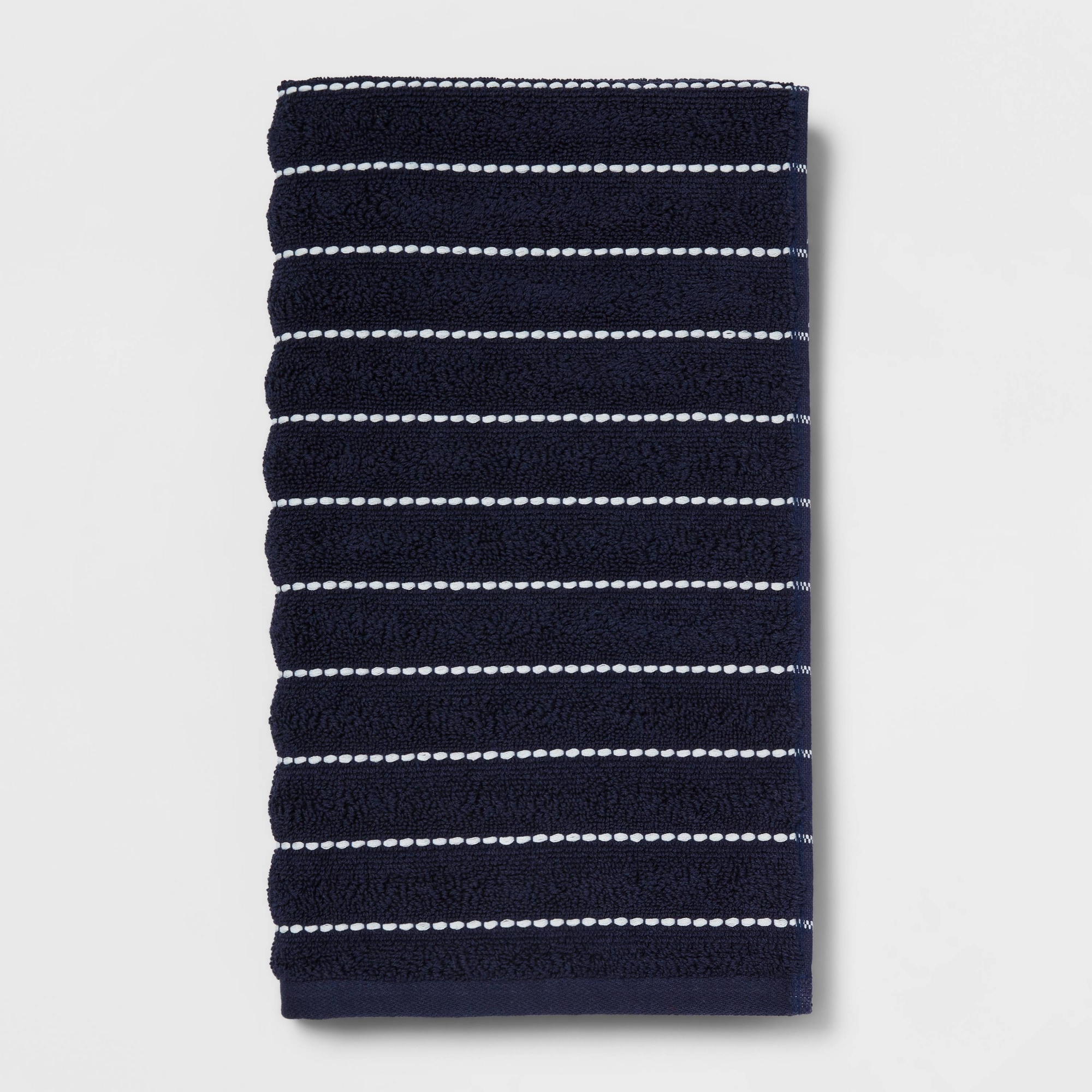 Performance Plus Hand Towel Navy Striped - Threshold™