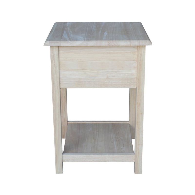 Lamp Table with 2 Drawers - International Concepts, 5 of 15