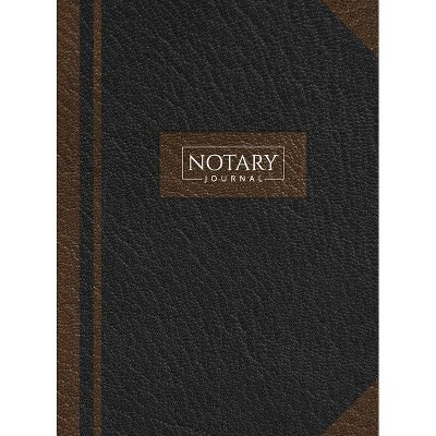 Notary Journal - by  Notes for Work (Hardcover)