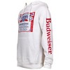 Mens Budweiser Beer White Hoodie - 2 of 3