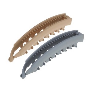 Unique Bargains Women's Fashion Banana Hair Clips 2Pcs - 1 of 4