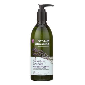 Avalon Organics Hand and Body Lotion Lavender 12 fl oz