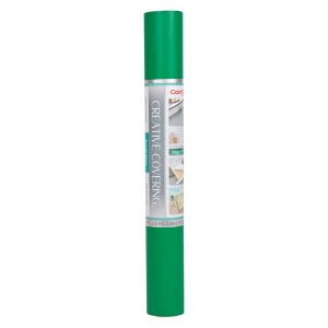 Con-Tact® Brand Creative Covering™ Adhesive Covering, Green, 18" x 50 ft - 1 of 3