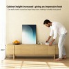 Gaoyangjiaju 86.8 Inch TV Stand for TVs up to 90 Inches with Drawers and Cabinets Living Room Media Console - 4 of 4