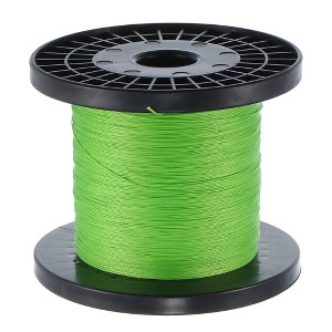 Unique Bargains 8 Strands Abrasion Resistant Smooth Zero Stretch PE Braided Fishing Line Green 1Pc - 1 of 4