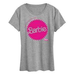 Women's - Barbie - Mattel Barbie Burst Short Sleeve Graphic T-Shirt - 1 of 4