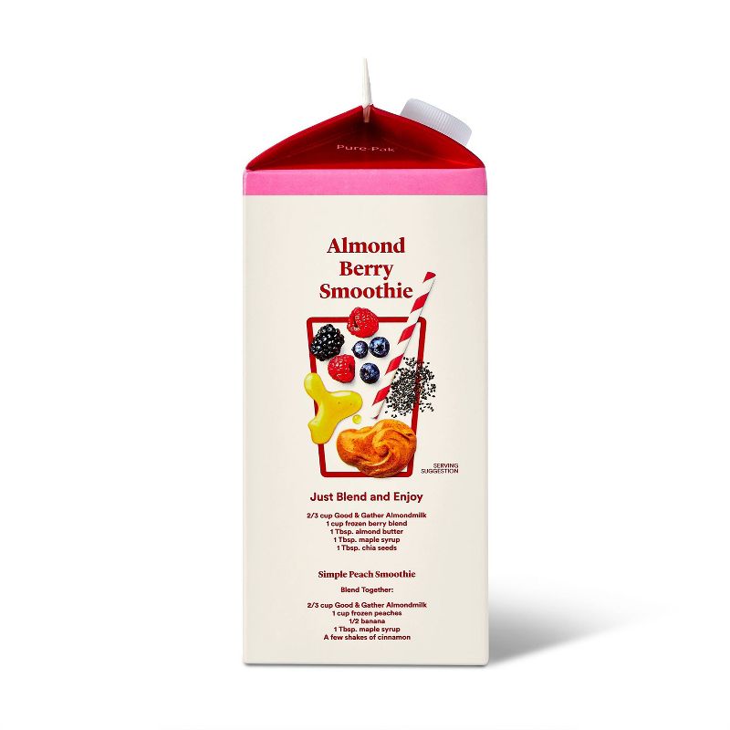 Unsweetened Original Almond Milk - 0.5gal - Good &#38; Gather&#8482;, 4 of 7