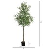 Nearly Natural 12-ft Giant Artificial Olive Tree - 2 of 4