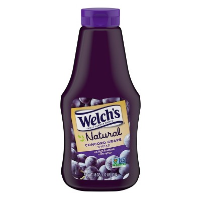 Welch's Natural Concord Grape Spread - 18oz