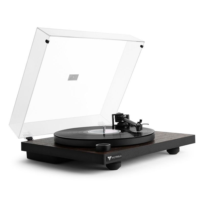 Victrola Premiere T1 Premium Turntable with Built-In Vinyl Stream Bluetooth Technology (Espresso), 4 of 17