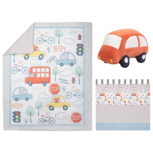 Car crib best sale bedding set