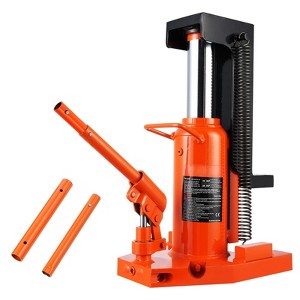 VEVOR Hydraulic Toe Jack, 5 Ton On Toe Toe Jack Lift, 10 Ton On Top Lift Capacity Machine Jack, 0.8-6.8 in Toe Height, Orange - 1 of 4