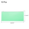 Unique Bargains PP Waterproof Fog Office Supply Travel File Bags 10 Pcs - 2 of 3