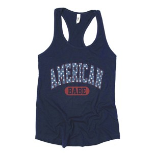 Simply Sage Market Varsity American Babe Racerback Tank - 1 of 3