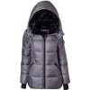 Sportoli Womens Winter Coat Hooded Plush Lined Quilted Warm Zip Up Puffer Jacket - 4 of 4
