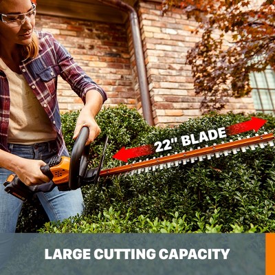 Worx 20V Cordless Grass Trimmer, Hedge Trimmer, and Blower Combo
