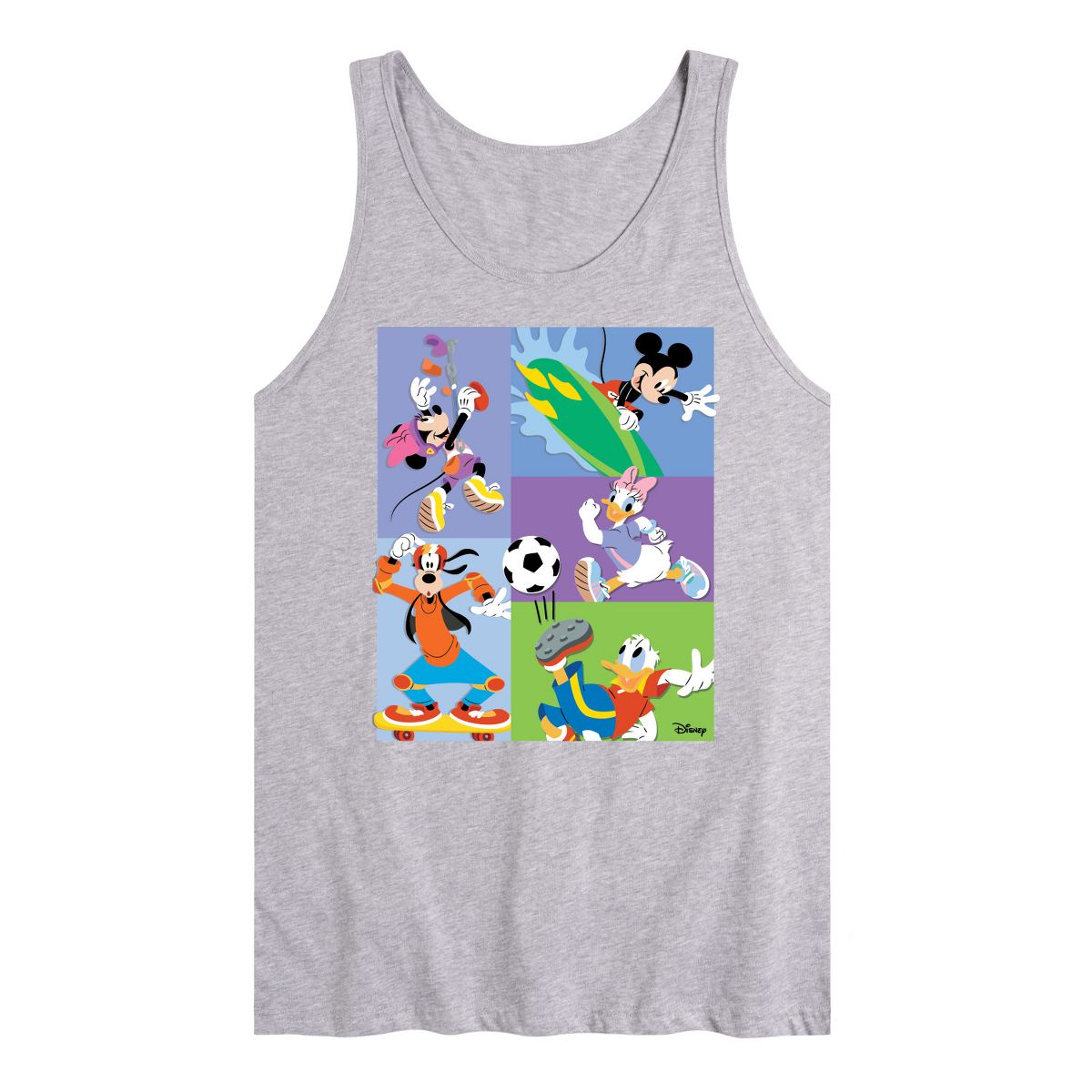 Men's - Disney - Mickey Mouse And Friends Sports Graphic Tank Top