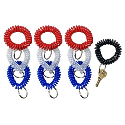 Wrist coil key chain target sales