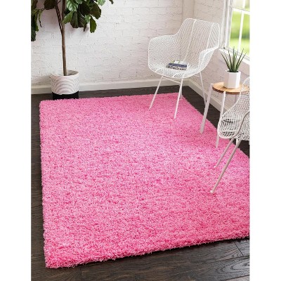 Unique Loom 2' 2 X 3' 1 Eco Plaid Indoor Outdoor Washable Pink Area Rug :  Target