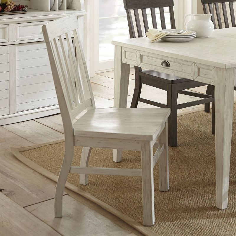 Set of 2 Cayla Side Chair White - Steve Silver Co., 4 of 5
