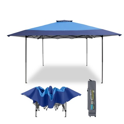 Captiva Designs 13’ x 13’ Pop-Up Canopy Tent - Instant Folding Shelter for Large Outdoor Sun Protection