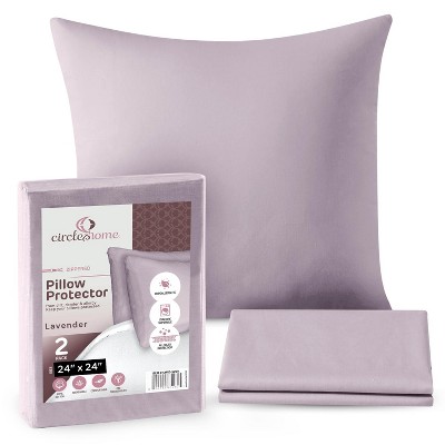 Circles Home, 100% Cotton Zippered Pillow Protector