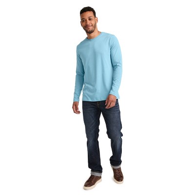 Мужские футболки Jockey Men's Made2Fit Long Sleeve Crew Neck T-Shirt 2XL Coastline — фото 5