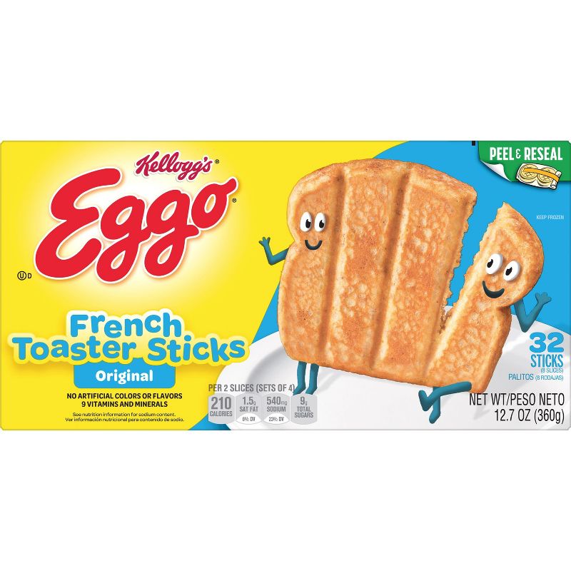 Eggo Original Frozen French Toaster Sticks - 12.7oz/32ct, 3 of 9