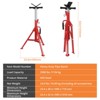 12 Ton Jack Stands with Lock, Heavy Duty Pin Type Professional Car Jack Stand, Adjustable Height to 11"-18", Fit for Cars and Most Automobiles 1 Pair - 2 of 4