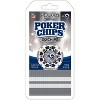 MasterPieces Casino Style 20 Piece 11.5 Gram Poker Chip Set NFL Los Angeles Rams Silver Edition - 2 of 3