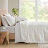 Sapphtopaz 3 Pcs Cotton Comforter Set Cozy Bedding Set, Bedspread Set Premium Cotton Poly Blend, 1 Bedspread, 2 Pillow Shams, Machine Washable - 3 of 4