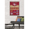 Trends International NFL San Francisco 49ers - Champions 23 Framed Wall Poster Prints - 2 of 4