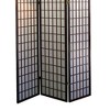 Wooakway 70"H Japanese Style Cherry Finish 3 Panel Room Divider Folding Privacy Screen Shoji Inspired Partition for Home Office - 4 of 4