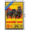 Trends International Jurassic World: Dominion - Allosaurus Vs Carno Framed Wall Poster Prints - 3 of 4