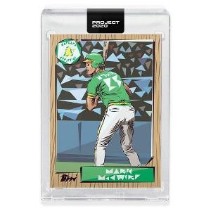 Topps Topps PROJECT 2020 Card 60 - 1987 Mark McGwire by Naturel - 1 of 4
