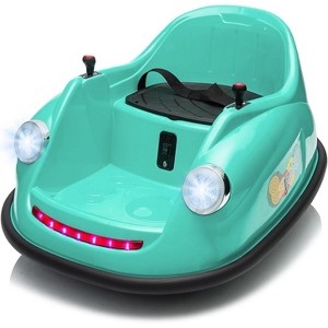 Garvee 12V Bumper Car for Toddlers with Remote Control 360 Degree Spin Lights and Sounds Electric Kids Ride-On Vehicle - 1 of 4