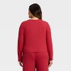Women's Variegated Ribbed Pajama Cardigan - Auden™ - 2 of 3