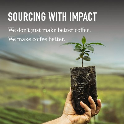 Peet's Coffee Middle Ground Medium Roast Keurig K-Cup Coffee Pods - Half Caf - 22ct