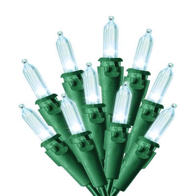 Celebrations LED Mini Cool White 100 ct String Christmas Lights 24.5 ft. (Case of 12)