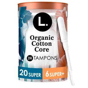 L . Duo Pack Tampons - Super/Super Plus - 26ct - 1 of 4