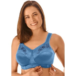 Comfort Choice The Embroidered Custom Fit Bra - 1 of 3